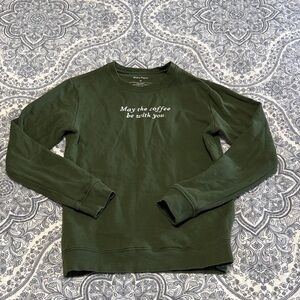 Green Crew Neck Sweater